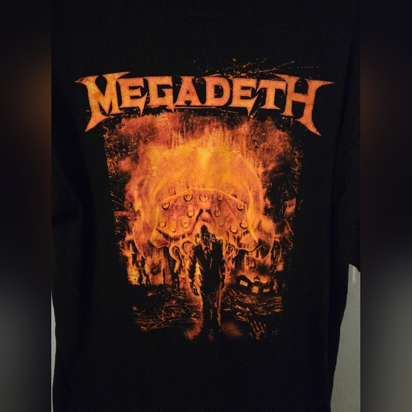 Megadeth Band Merch 2022 T Shirt Mens Size XL - Picture 3 of 7